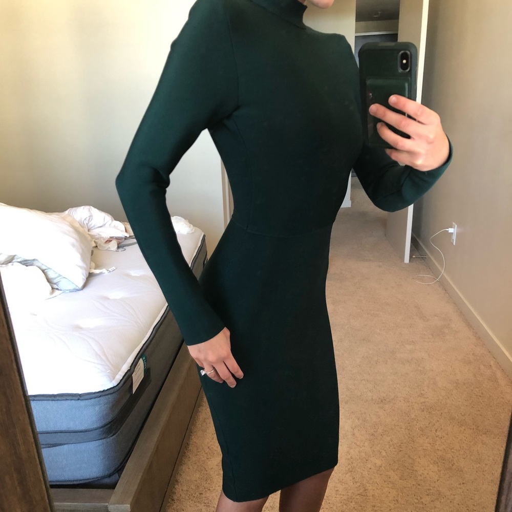 Emerald Green Bandage dress